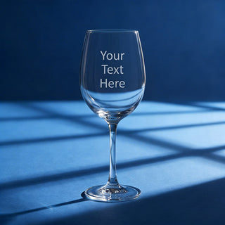 Engraved White Wine Glass Things Engraved