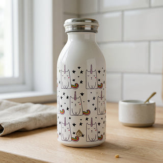 GROSCHE Double Walled SS Bottle - Unicorn Things Engraved