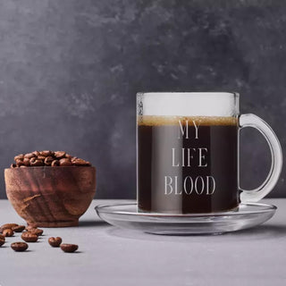 Glass Coffee Mug