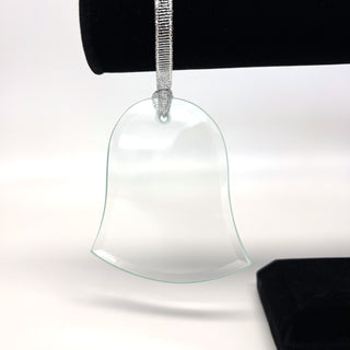 Clear Glass Christmas Ornament