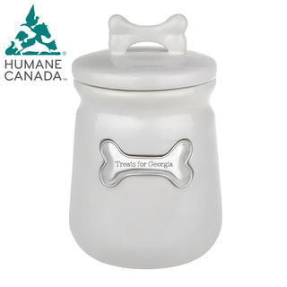 Humane Canada Treat Jar - Things Engraved