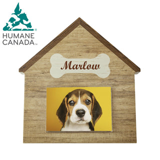 Humane Canada Wood Frame with Photo - Things Engraved