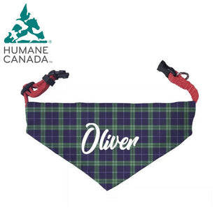 Humane Canada Custom Print Pet Bandana - Things Engraved