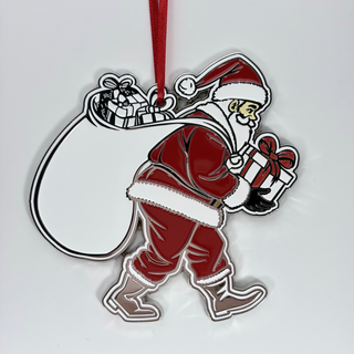 Personalized Christmas Engraved Ornament Santa | Signature Series Things Engraved