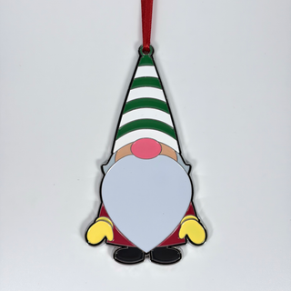 Personalized Christmas Engraved Ornament Gnome | Signature Series Things Engraved