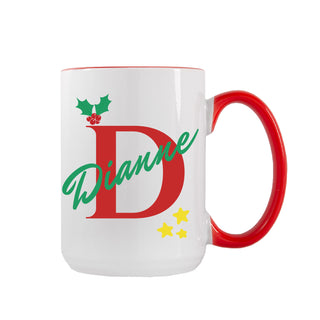 Custom Name Holiday Mug