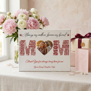 Mother's Day Horizontal Custom Photo Canvas Things Engraved
