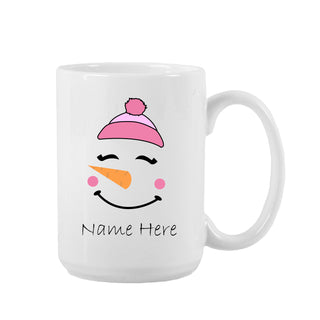 Happy Snowman Holiday Mug