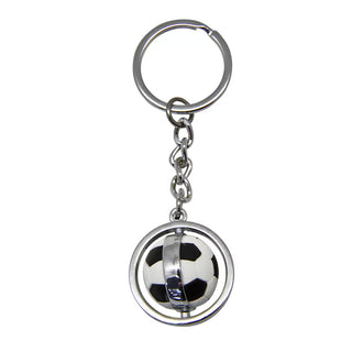 Spinning Soccer Ball Keychain