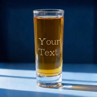 Tall Shot Glass 2.5 oz Things Engraved
