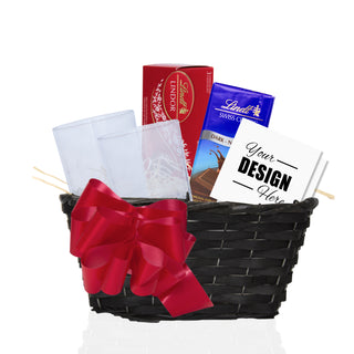 Holiday Whiskey Gift Basket | Small