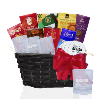 Holiday Whiskey Gift Basket | Large