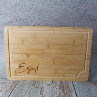 Bamboo Cutting Board With Custom Engraving