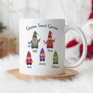 Gnome Sweet Gnome Holiday Mug