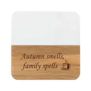 Personalized Thanksgiving Marble Serving Board & Coasters Set Engraved Gift Things Engraved