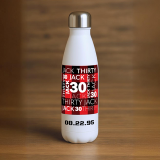 Milestone Birthday Vacuum Bottle for Him