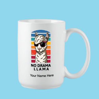 Tasse sans drame Llama 15 oz