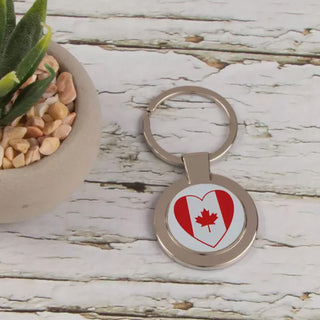 Round Keychain With Custom Logo