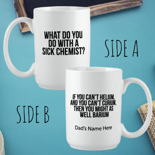 Tasse à blague pour papa 15 oz