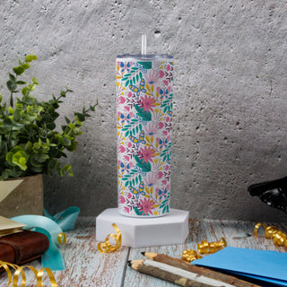 Spring Flowers Tumbler 20 Oz