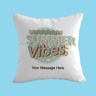 Summer Vibes Pillow With Filling