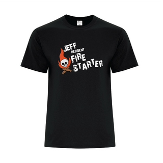 Resident Fire Starter Men's T Shirt BLK