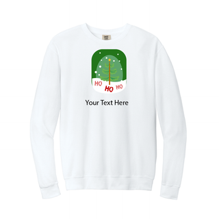 Pine Tree Ugly Christmas Crewneck Sweater- Adult Size