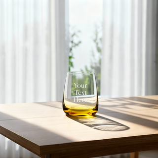 Engraved Amber Whiskey Glass 12oz Things Engraved